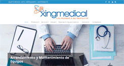 Desktop Screenshot of equiposmedicosmantenimiento.com